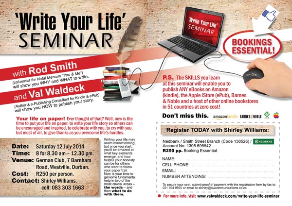 Write Your Life Seminar